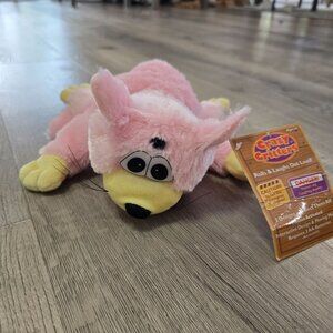 NwT Crazy Critters Interactive Pink Plush Toy rolls and laughs interactive toy